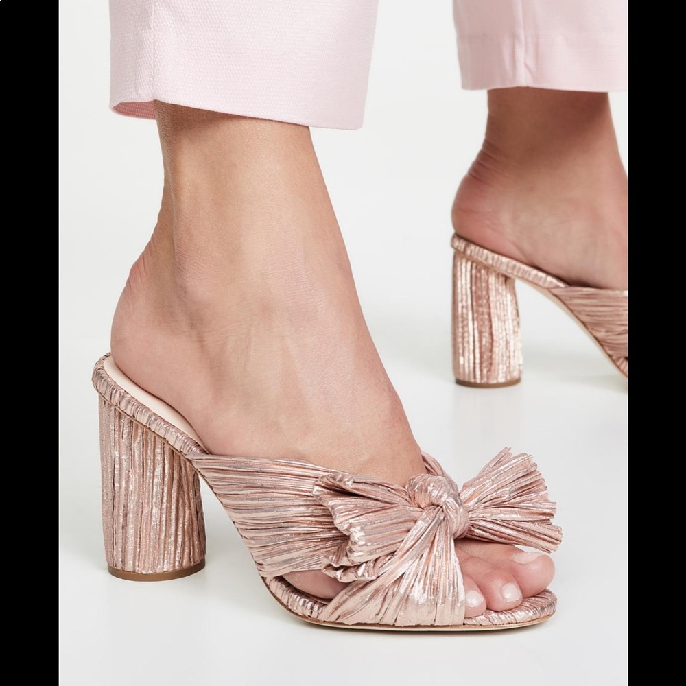 Loeffler Randall Penny Heels - Rose